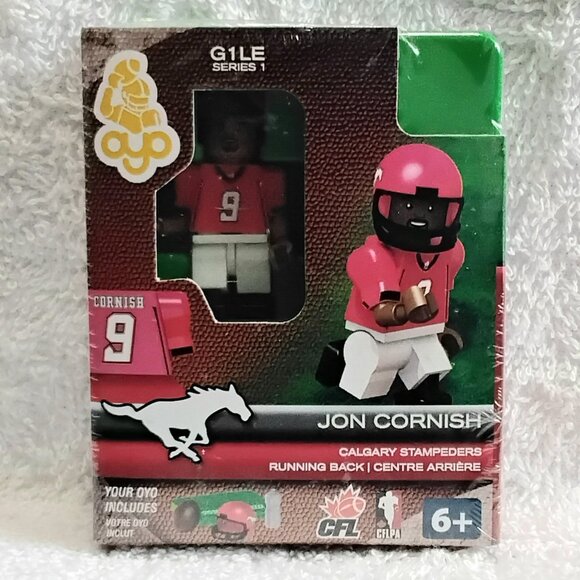 3/$25 Sealed 2014 CFL Jon Cornish Mini Figure G1LE Series 1 by OYO Sports!! - Picture 1 of 4